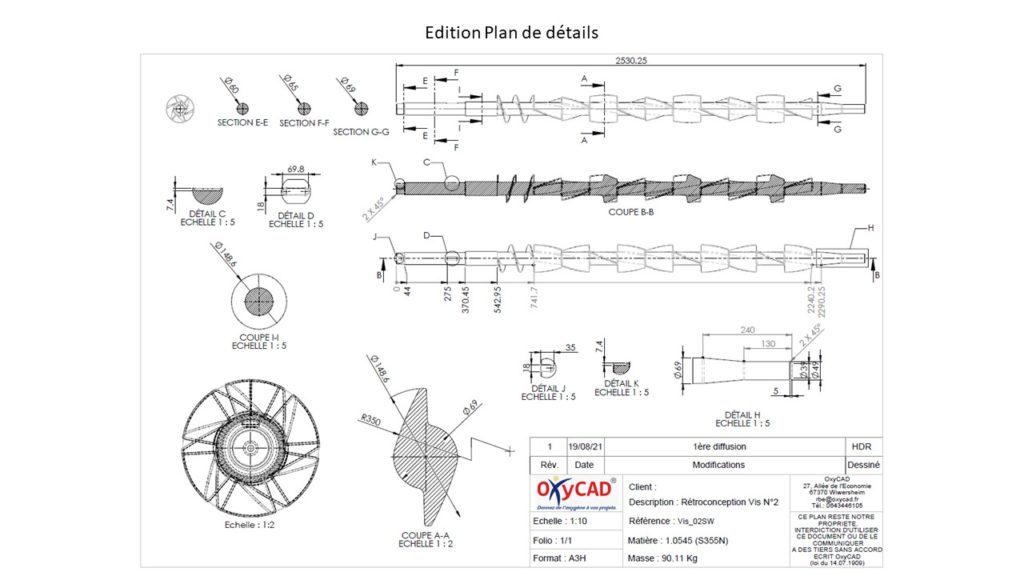 OxyCAD - Rétroconception 3D - SolidWorks