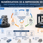 Les synergies entre la numérisation 3D et l’impression 3D