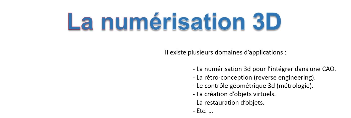 Numérisation 3D